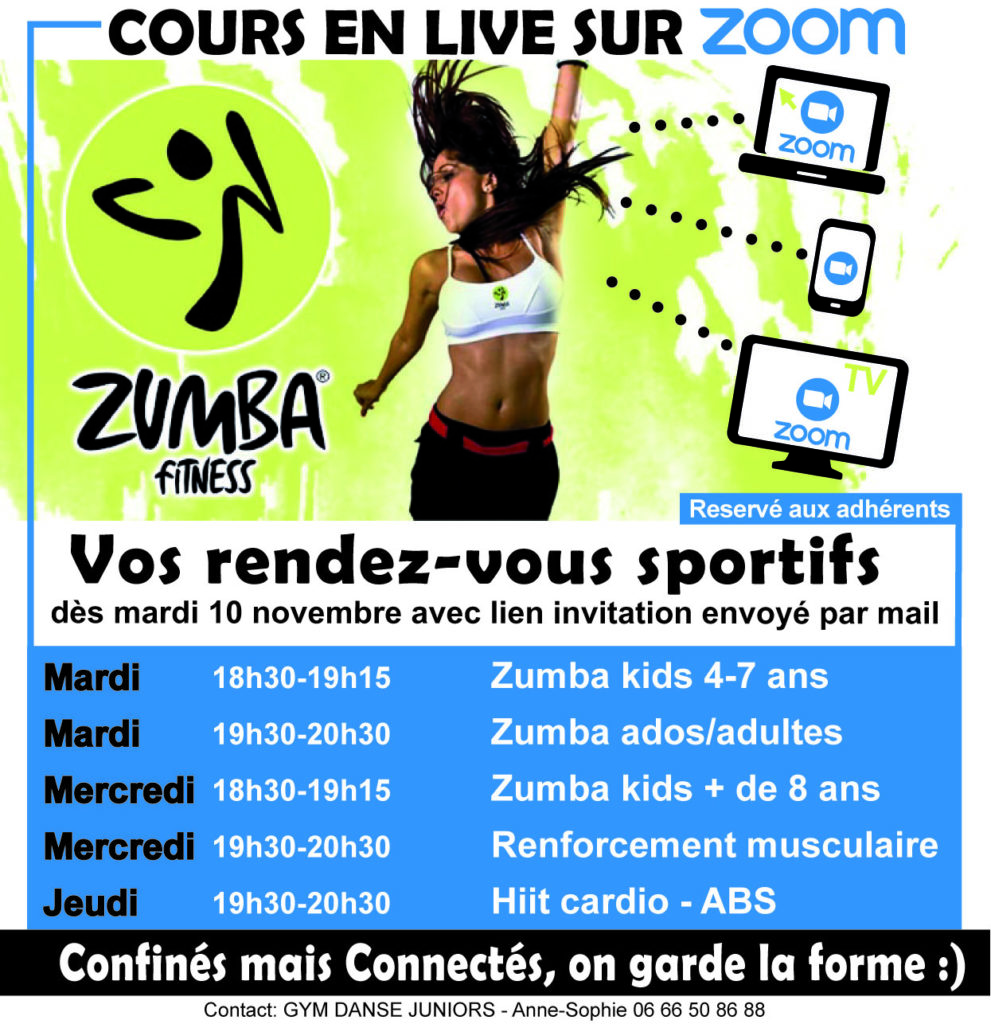 Publication Facebook ZUMBA